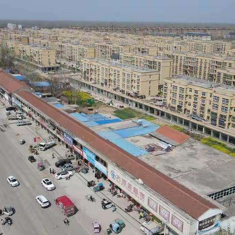 青岗集镇青岗社区沿街房屋拆旧改造工作