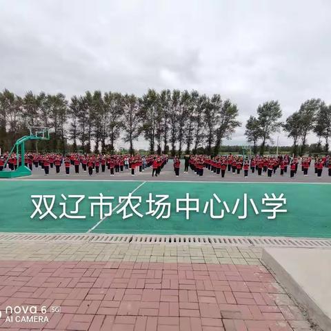 双辽市农场中心小学假期安全教育------交通安全记心间