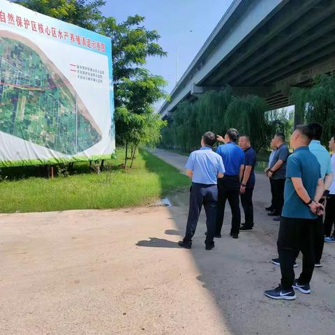 市生态环保局检查袁坊乡黄河湿地保护工作