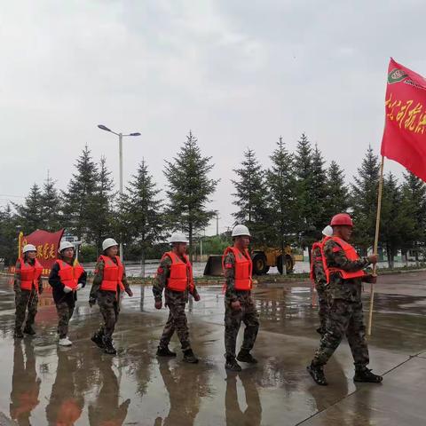 红彦分公司开展防汛应急演练