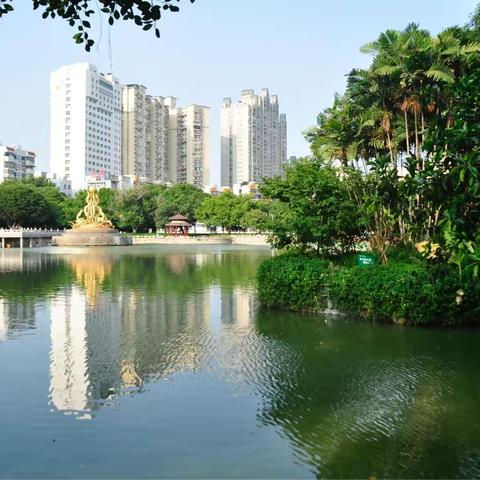 福建省漳州市九龙公园和华安太内仙字潭景区