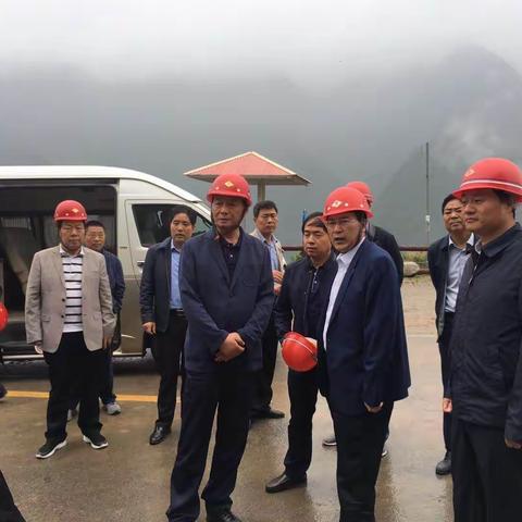 市交通运输局局长张健调研我县交通运输发展工作