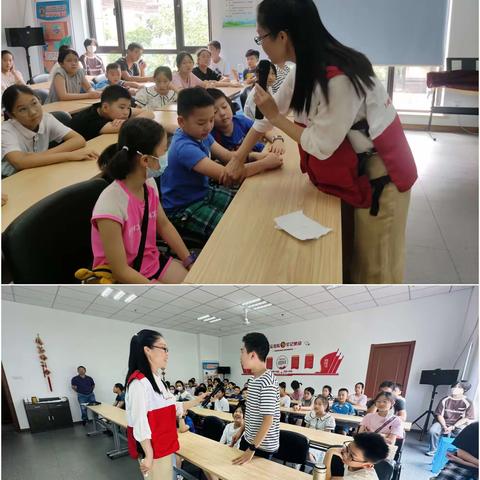 「社区小先生」我是小小救护员 防范安全我来噻