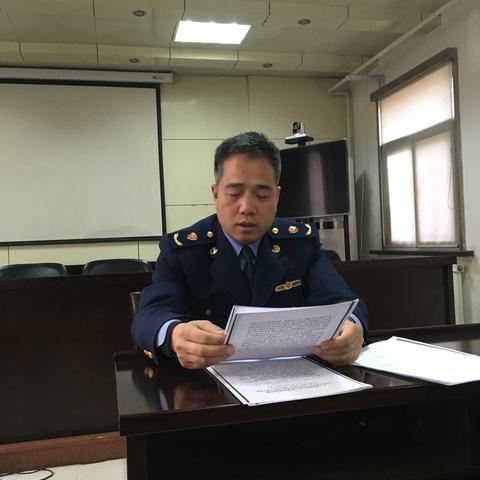 市场监督管理局组织开展“固定学习日”集中学习活动