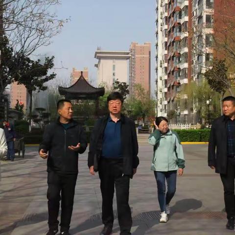 武建生持续督导第十七网格片区创城工作