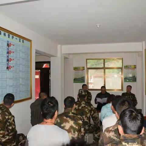 达拉森林消防队演练备勤忙