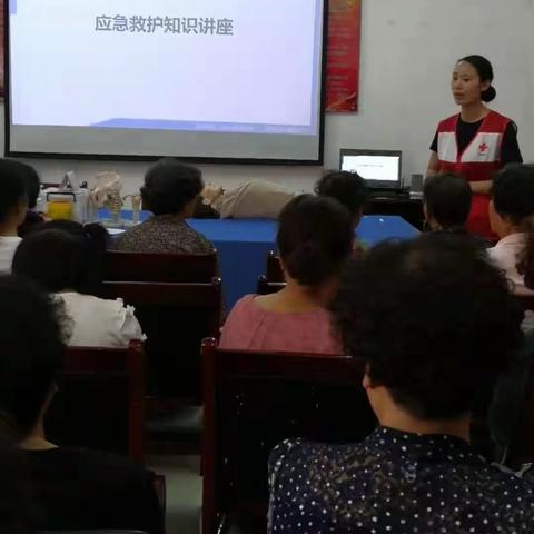 信号厂社区党支部联合仲德骨科医院开展应急救护知识讲座