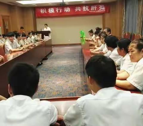 2016-7-28阳坊社区卫生服务中心肝炎日宣传