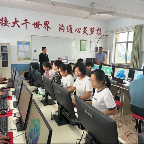 “扬帆起航  逐梦前行 ” ——孟贤壁中心学校优学派智慧课程培训