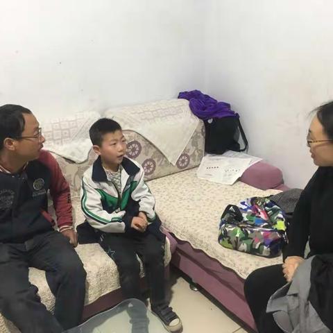 家访我们在路上——红旗区第二实验小学家访活动