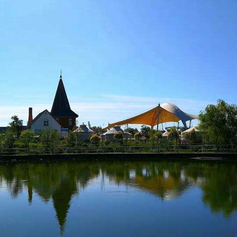 敕勒川草原上的马鞍小镇