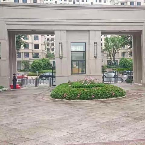 松州华庭一期8月份工作简报