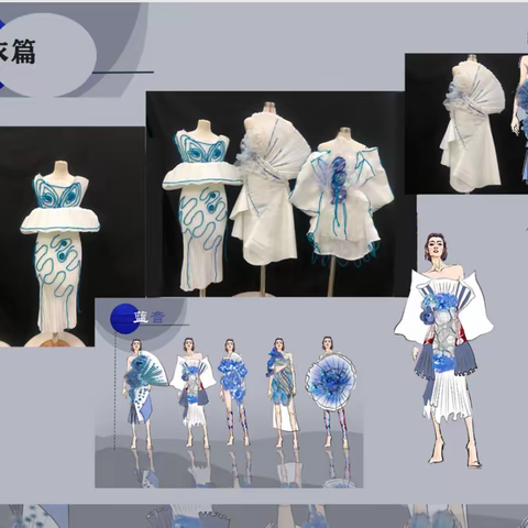 琼台师范学院19服装与服饰设计专业2020-2021（2）学期《时装创意设计项目》课程展示