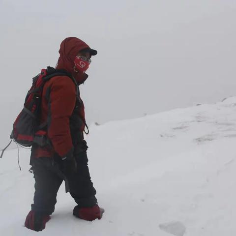 相山雪行（三上相山，2014-2-14）
