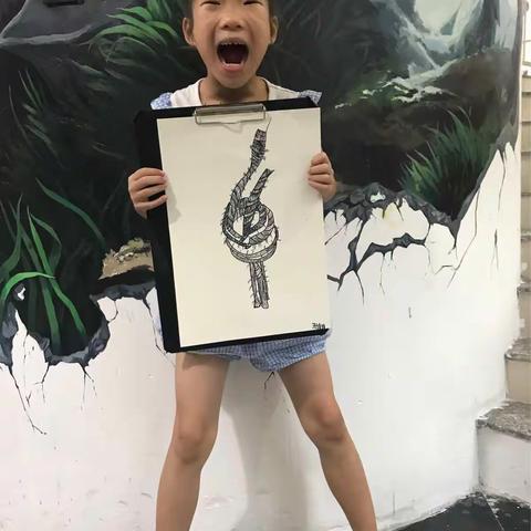 马诗玲成长记录👣👣👣写生创意班～秦亚老师