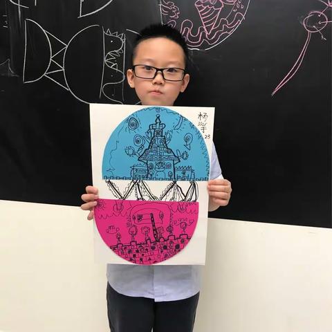 杨沁于7岁《创意提升班》学期成长记录👣👣👣