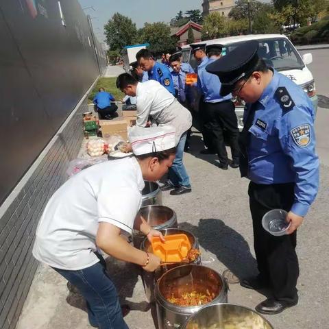 服务意识牢树立 后勤保障不落项
