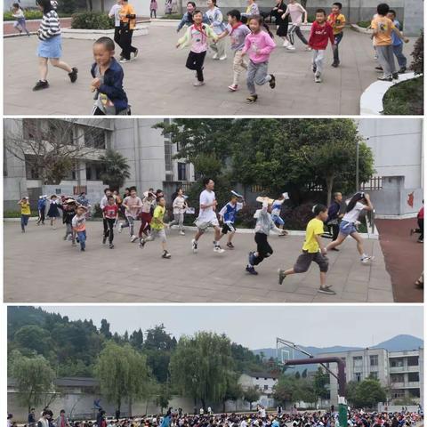 防震演练进校园   安全教育伴成长——通江学校5.12防震减灾应急疏散演练