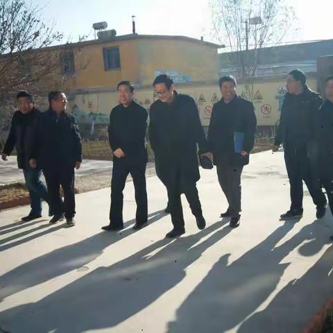 县教育局领导到郭家屯镇尚庄中心小学进行安全联查