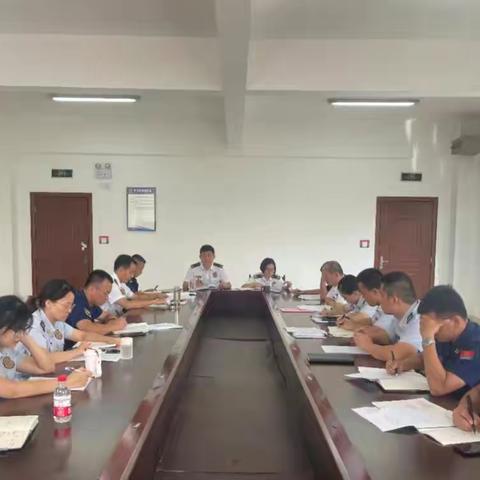 训练与战勤保障支队党委召开2022年度第5次党委理论学习中心组学习扩大会