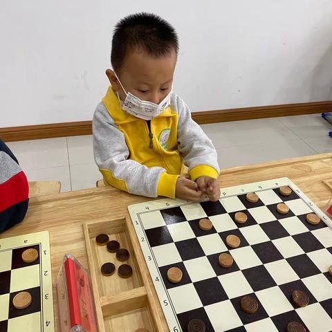 国际跳棋幼儿组中班组