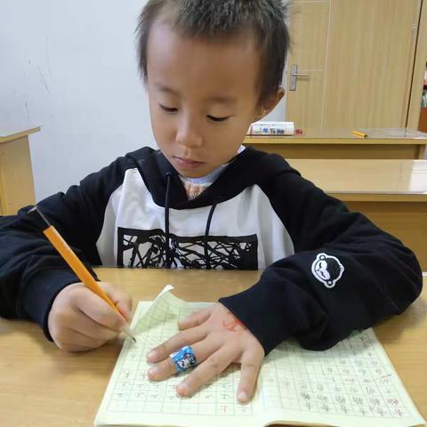 德杰哈哈练字学子―林青翰同学