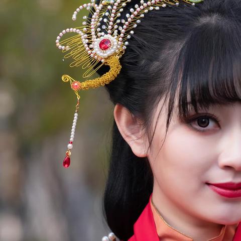 汉服人像（西青格调凇间小区拍摄）