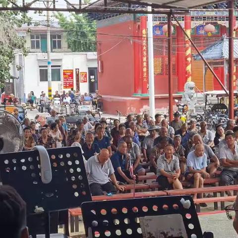 邯郸市东风剧团惠民演出活动走进经开区尚璧镇东孙庄社区