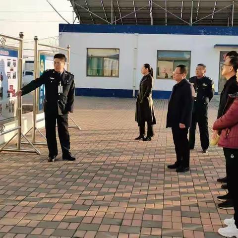 晋中公路分局“四个全面提升”主题活动观摩考核组莅临雅安超限检测站进行考核