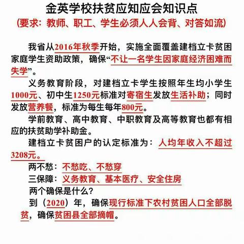 扶贫知识学习进行时