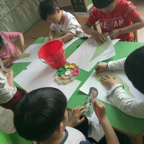 4月18日《星期三》小梵高美术《两只黄鹂鸣翠柳》