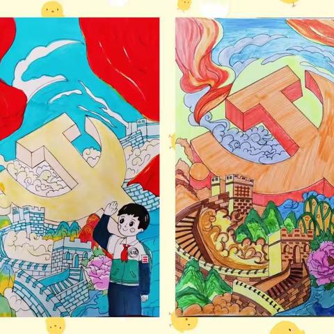 筑梦向未来，献礼二十大——大港东城小学六年级争做党史宣传员活动