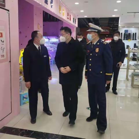 陇县县委常委、副县长李惠军带队开展春节前消防安全检查工作