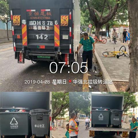 【园岭市容环境科】园岭市容环境科垃圾中转站巡查统计工作简报14次