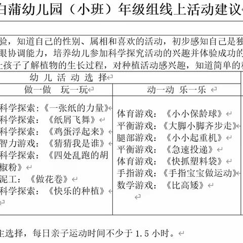 【“融·合”陪伴】小班：《越来越棒》主题活动建议（3月9日～3月15日）