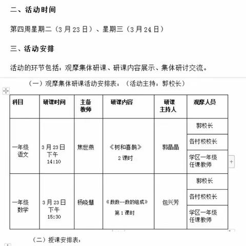 齐心协力研讨课，集体备课促成长