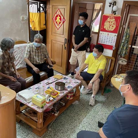 推进60岁老人接种疫苗