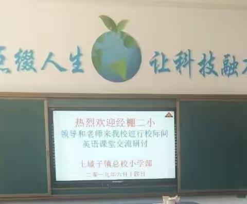 以研促教    优化课堂 暨土城子镇总校与经棚第二小学校际间英语课堂教学研讨