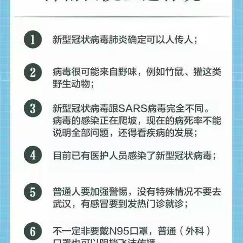 防范新型冠状病毒 ——康贝儿金贝幼儿园告全体师生及家长书