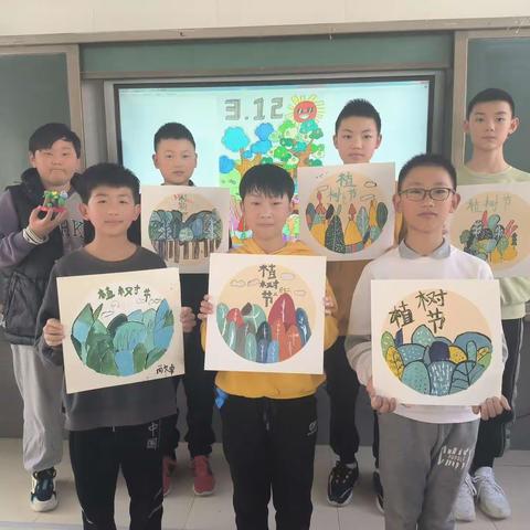 “行动起来，争做护绿小使者”            ——回族小学植树节活动