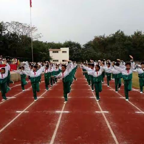 大成中心学校第一届武术操比赛圆满结束