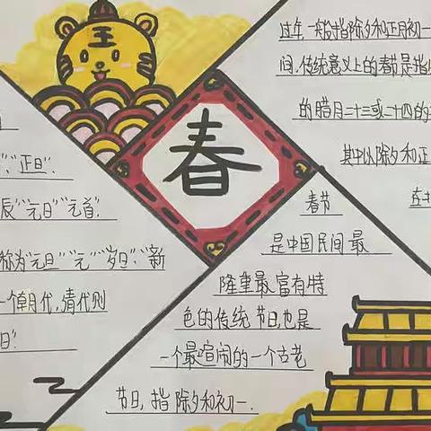 不负寒假好时光，特色作业促成长——新华小学六一班寒假特色作业展