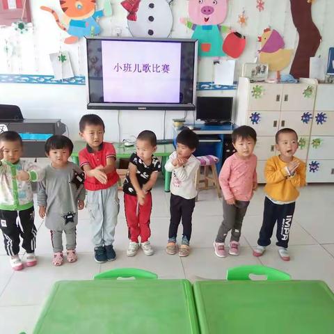 拾堡幼儿园小班-一开展全国第22届普通话推普周活动