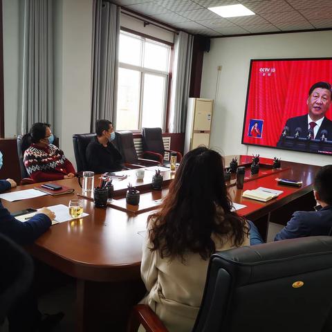 【聚焦二十大】西城街道辖区党员干部集中观看二十大开幕