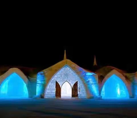 冰雪之都的童话城 Ice Hotel 魁北克市冬天耀眼的地方!（2023年修改于春节前）