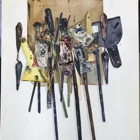 莱山区青年美术教师第三组（第三期）打卡作业展示