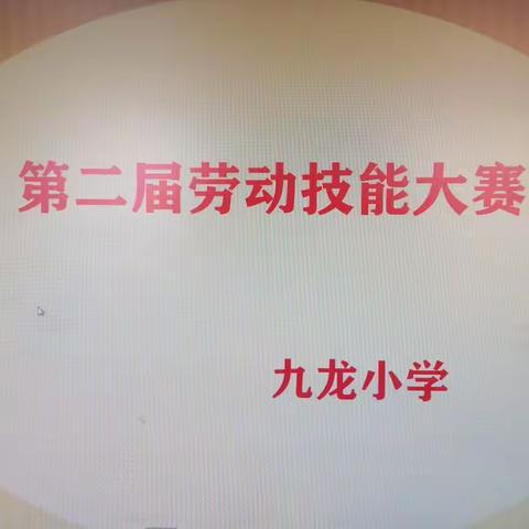 关爱学生幸福成长峰峰矿区九龙小学第二届劳动技能比赛活动