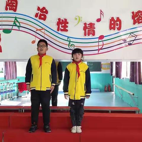 张庄子小学经典诵读社团活动
