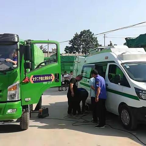 浚县城管局开展渣土运输车辆尾气排放专项治理行动