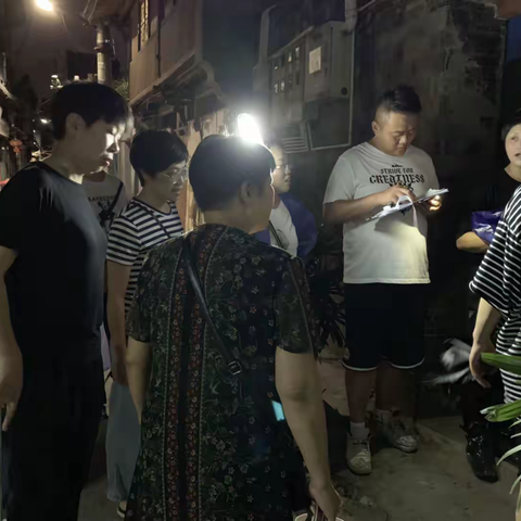 忠义街社区积极应对“黑格比”抗台防台准备